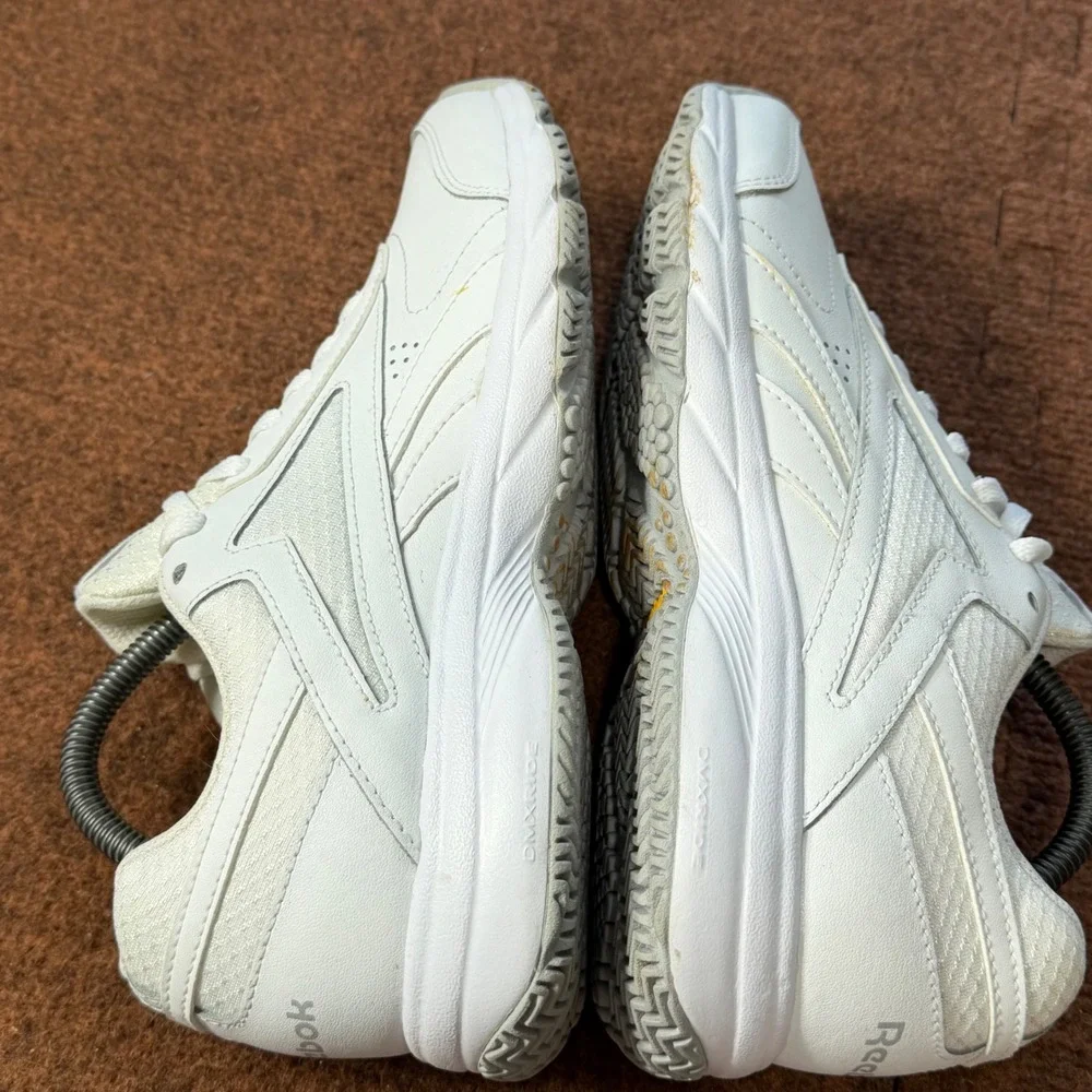 A+ Reebok Work N Cushion 4.0 White Slip Resistant Walking Shoes FU7354 Mens 8.5